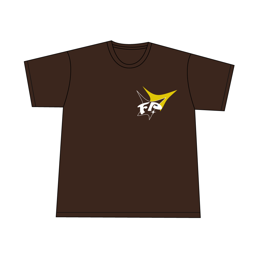 Shooting Stars Tee Brown