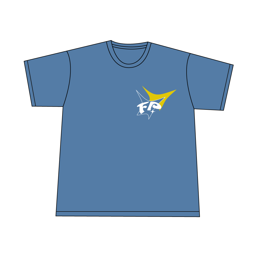 Shooting Stars Tee Blue